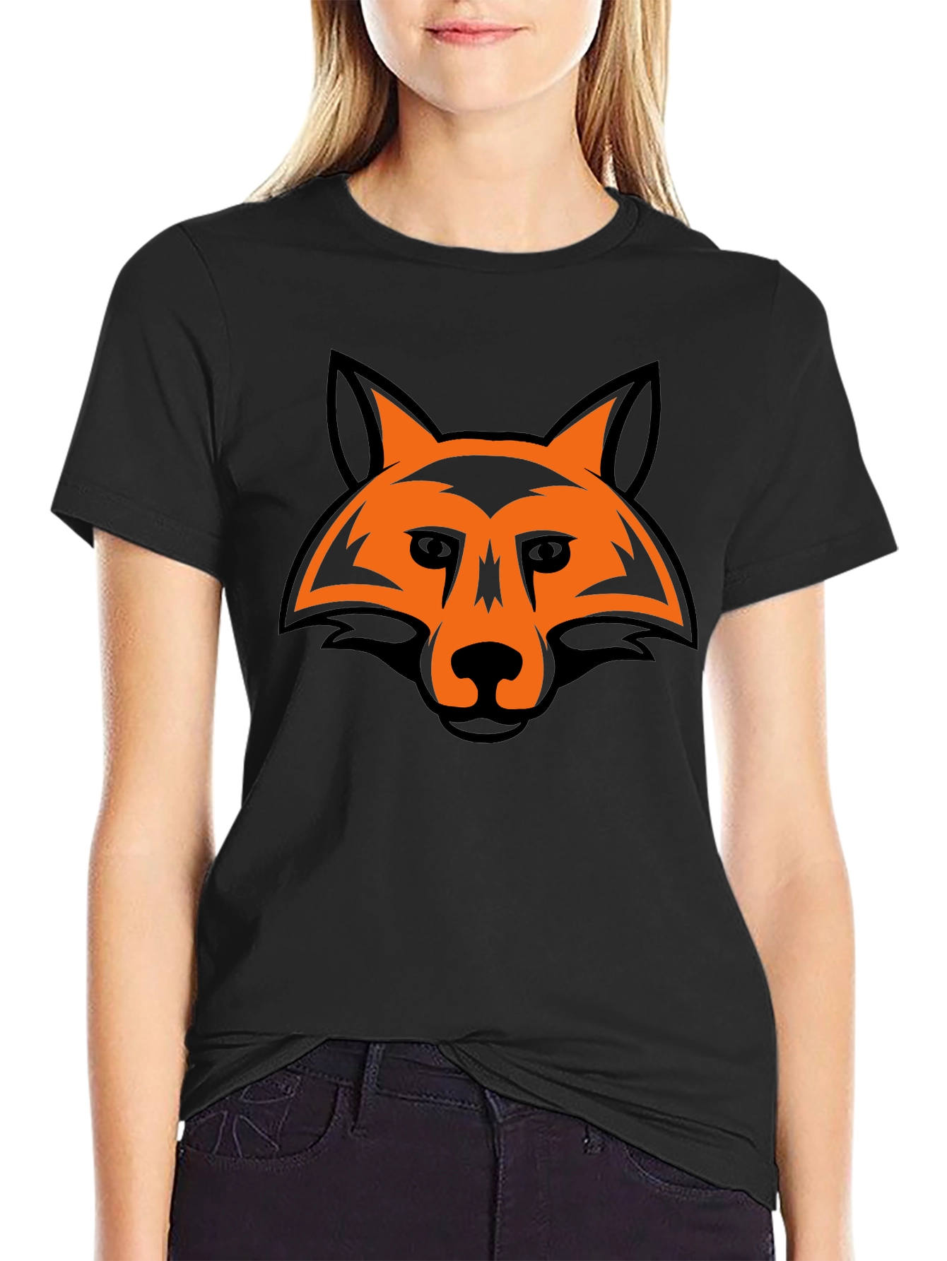 Fox Graphic Black T-Shirt
