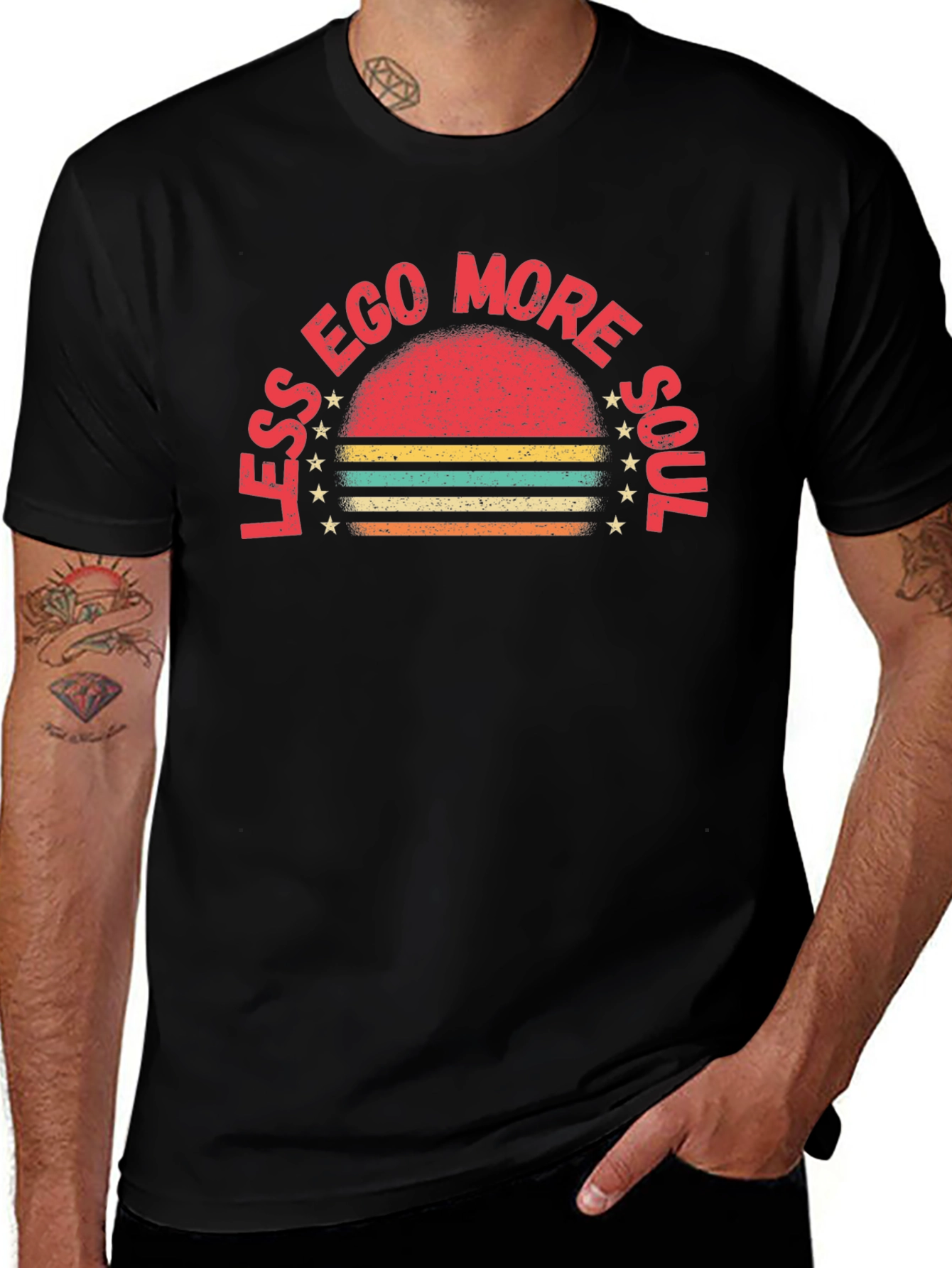 Less Ego More Soul Graphic Tee