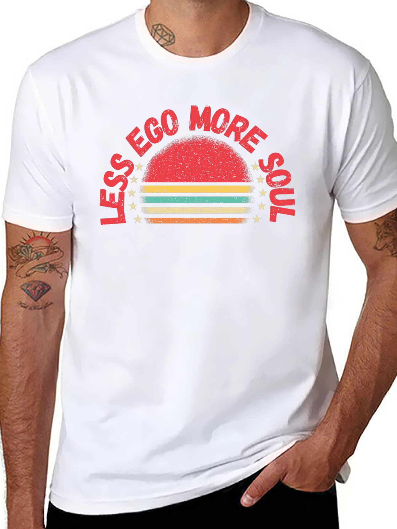 Less Ego More Soul Graphic Tee