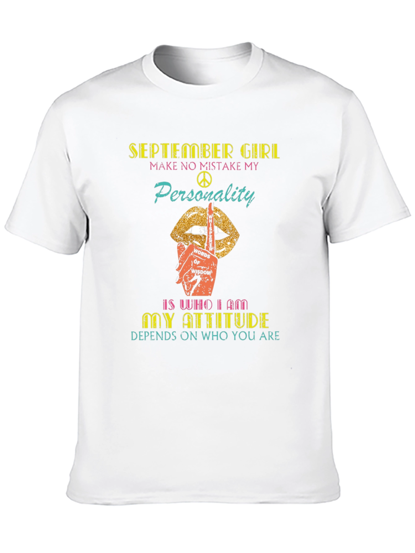 September Girl Graphic Tee - Attitude Edition