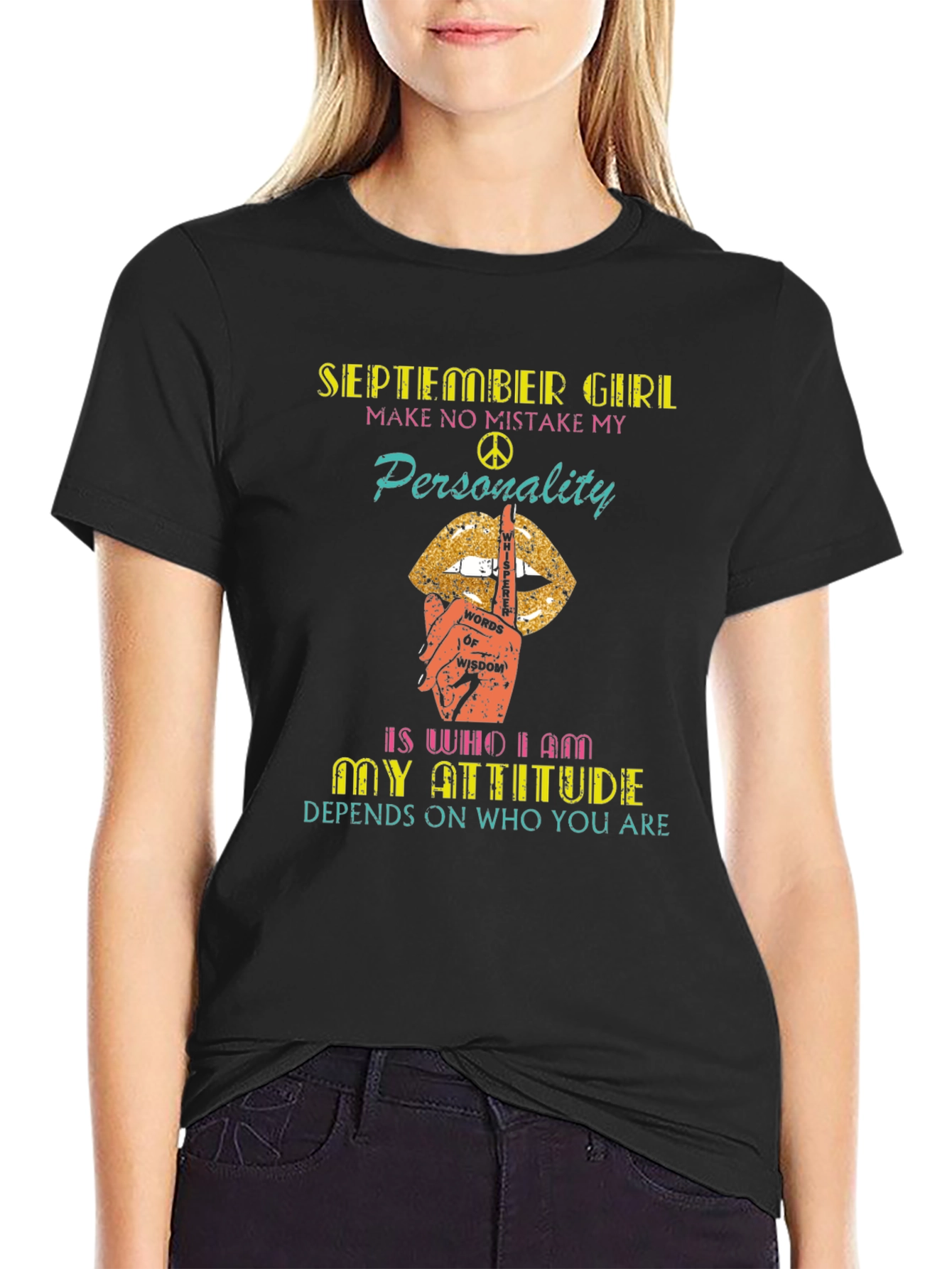 September Girl Graphic Tee - Attitude Edition