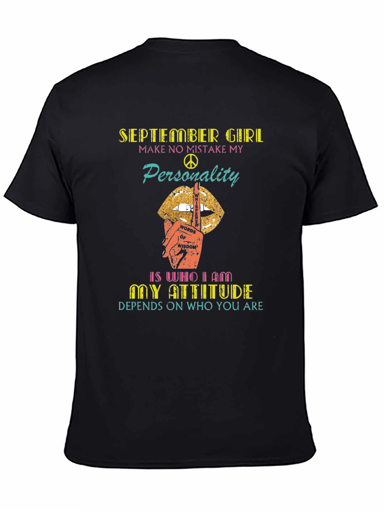 September Girl Graphic Tee - Attitude Edition