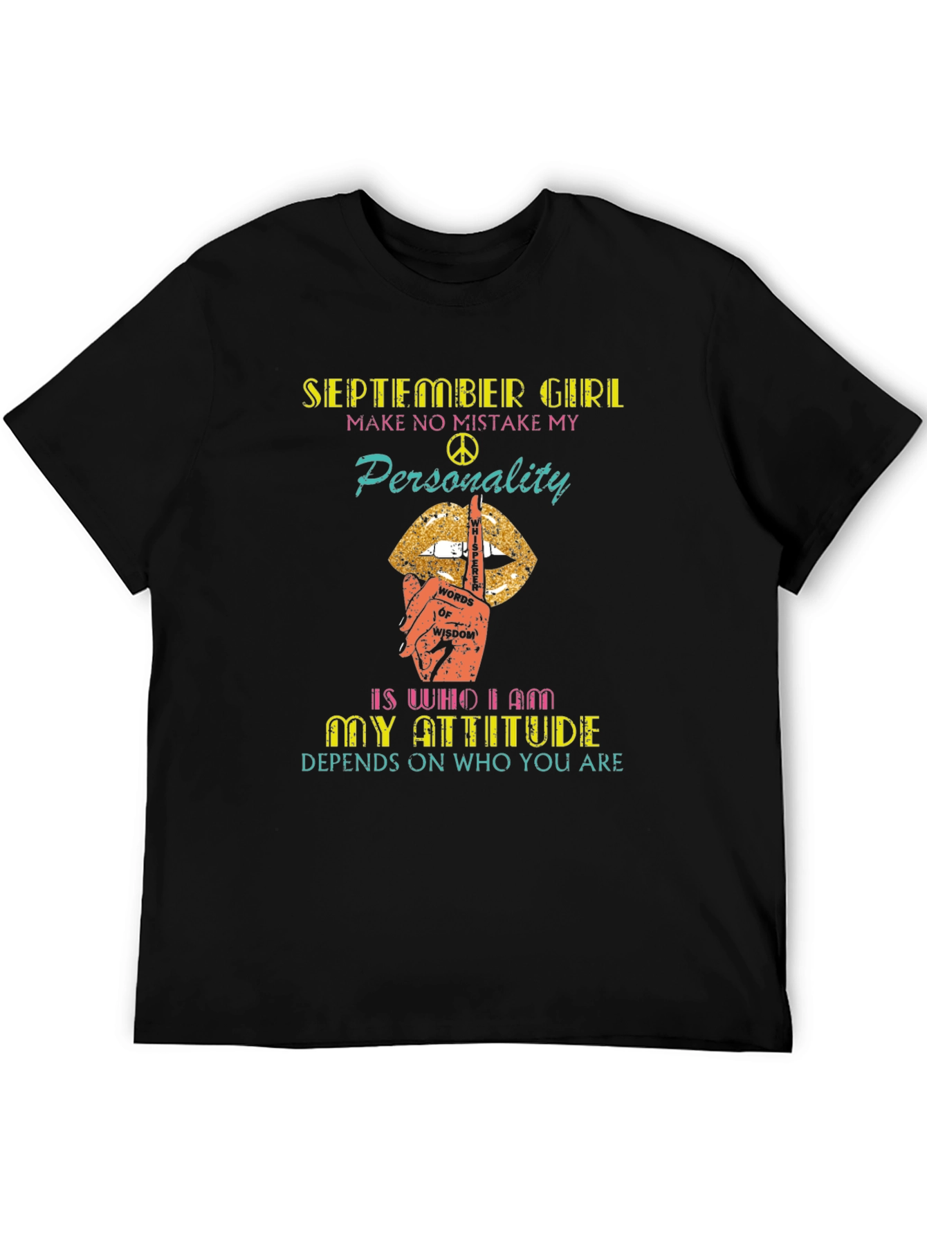 September Girl Graphic Tee - Attitude Edition