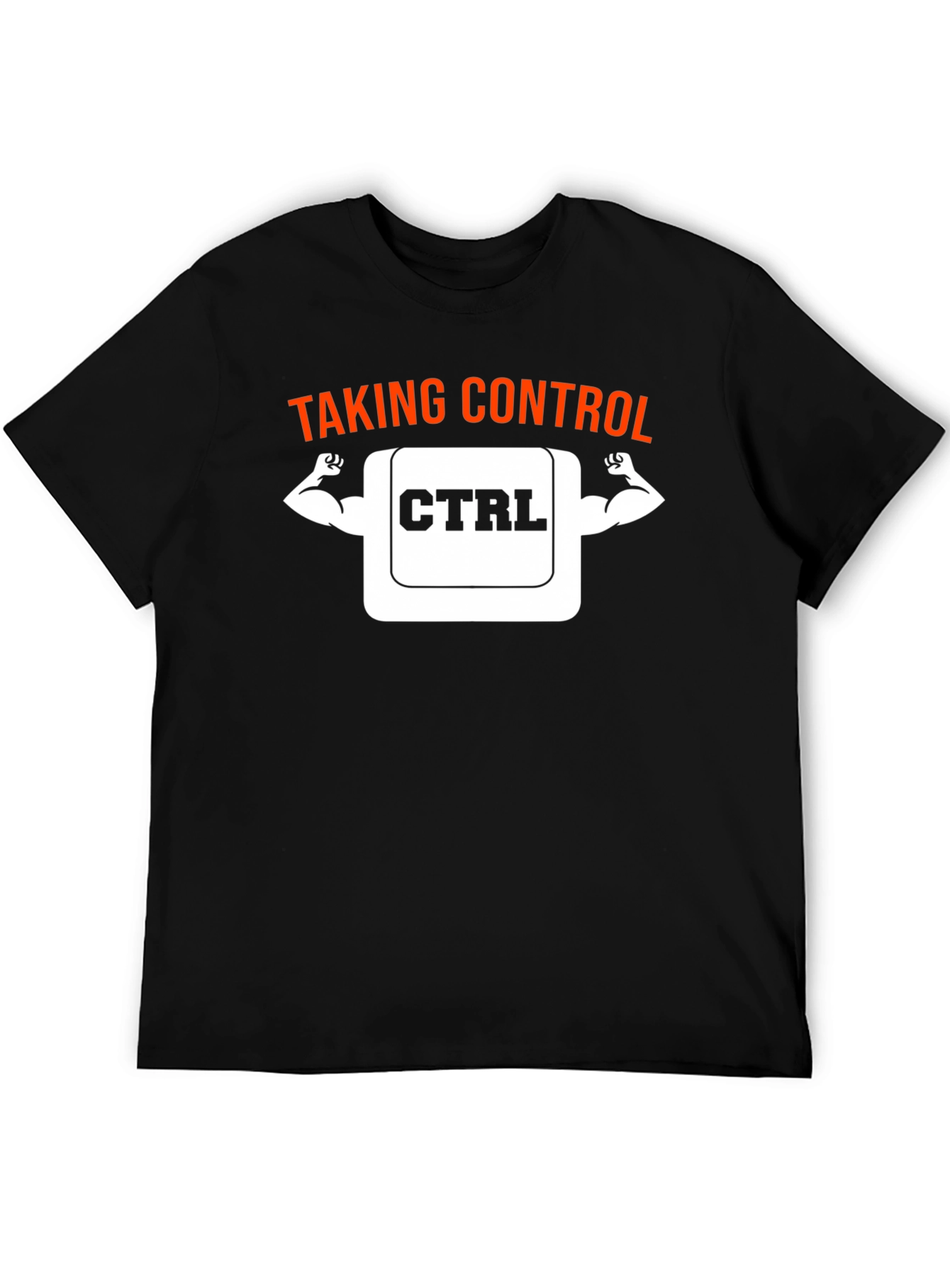 Taking Control CTRL Muscle T-Shirt - Black