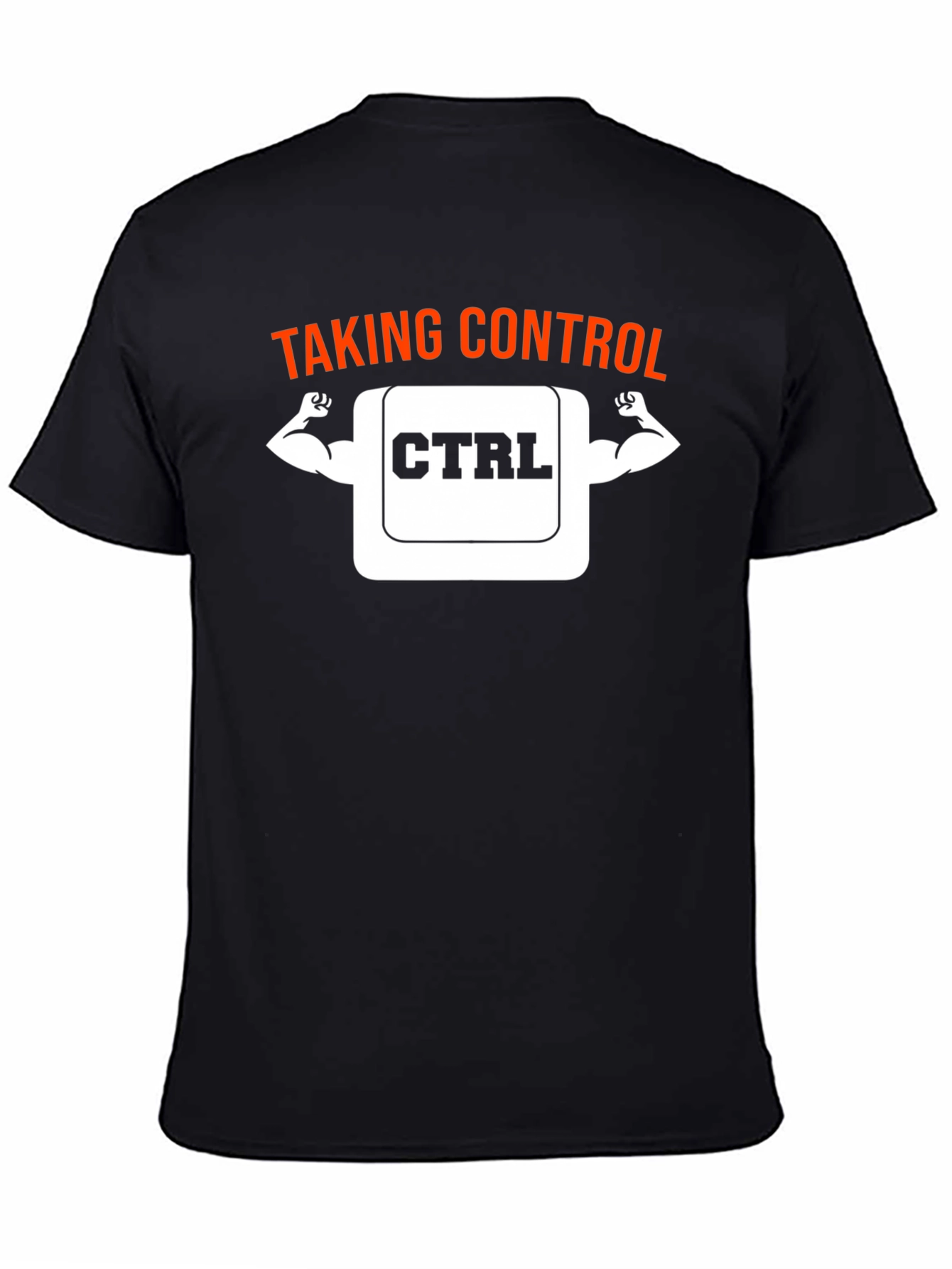Taking Control CTRL Muscle T-Shirt - Black