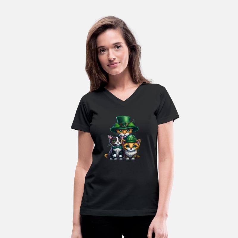 Whimsical Critter Leprechaun Tee: Paws and Clovers