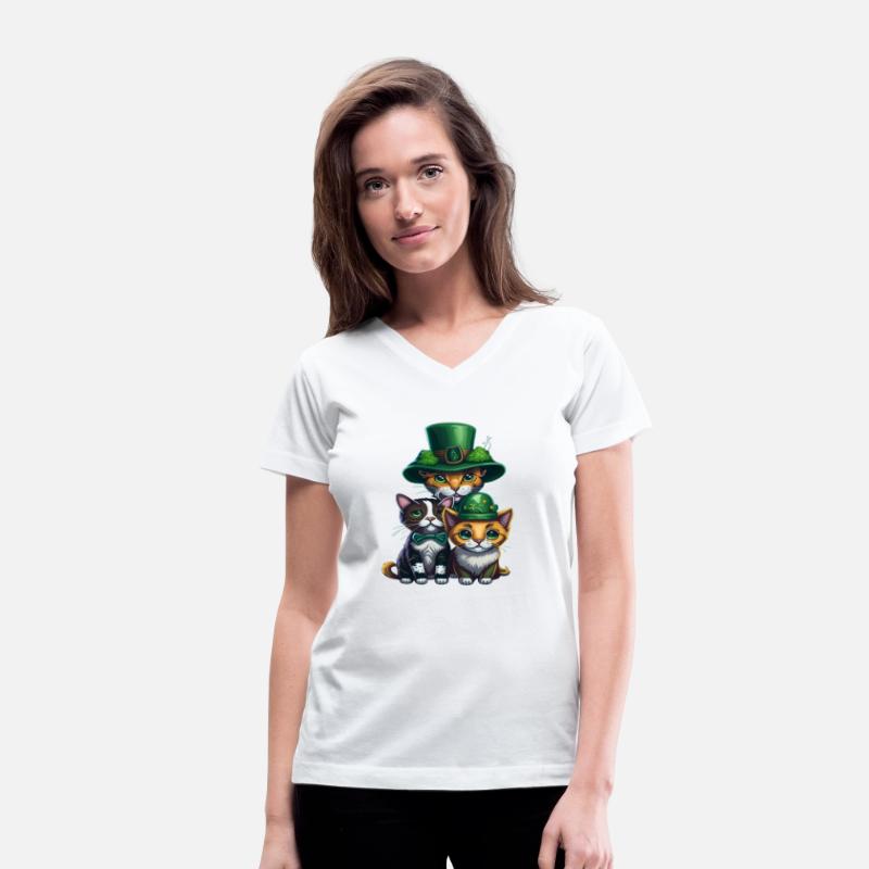 Whimsical Critter Leprechaun Tee: Paws and Clovers