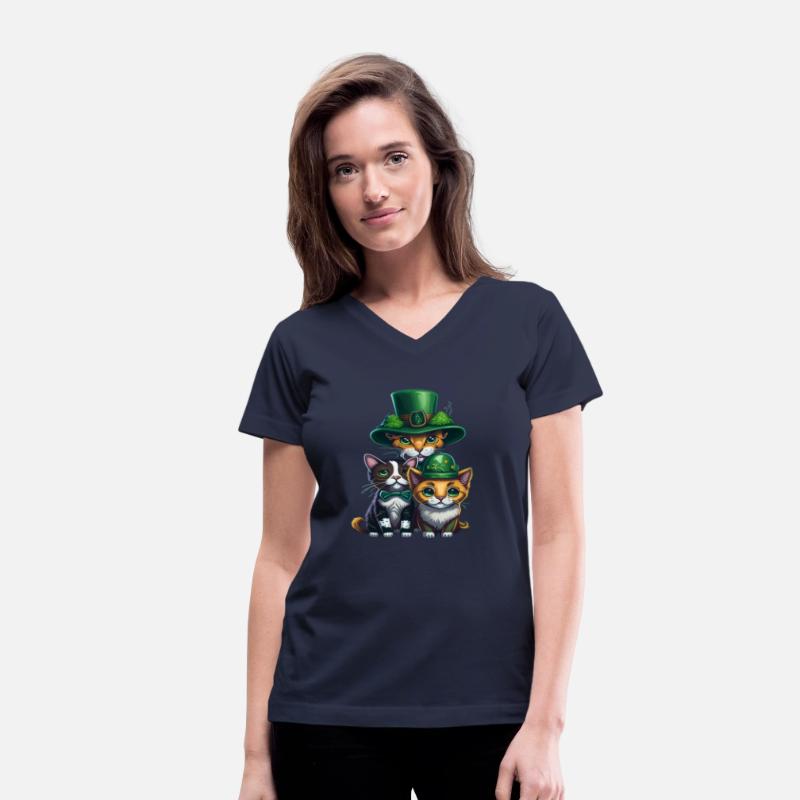 Whimsical Critter Leprechaun Tee: Paws and Clovers