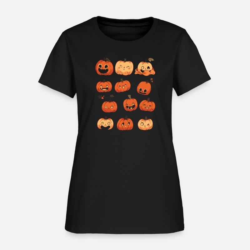 Whimsical Pumpkin Patch Crew Shirt