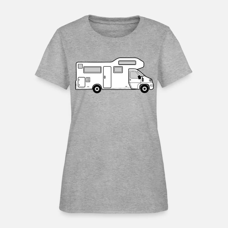 White Camper Minimal Travel Van for Road Trips