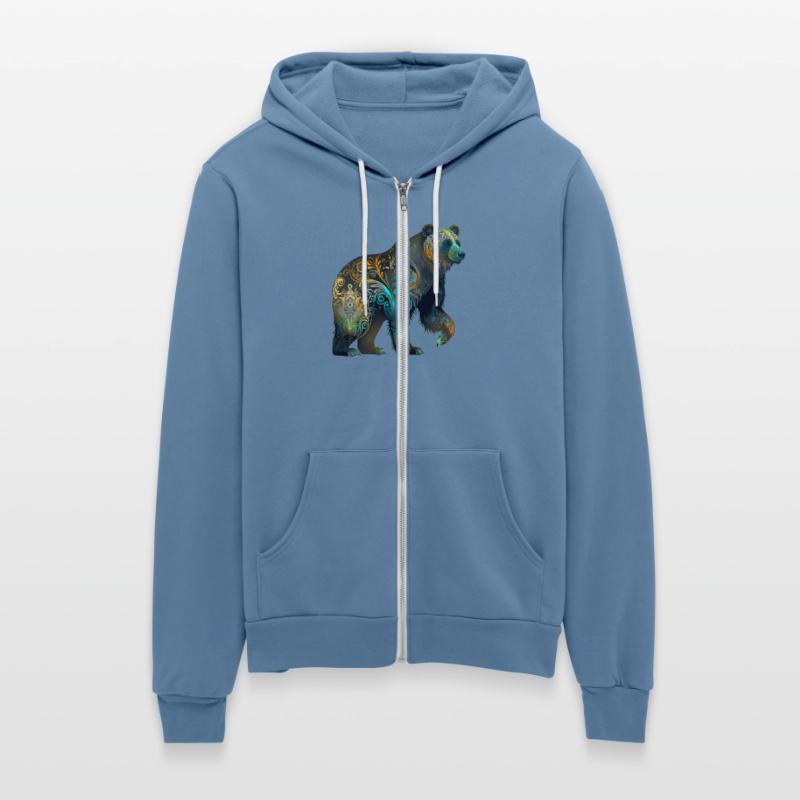 Wild Bear Watercolor Colorful Nature Outdoor 1