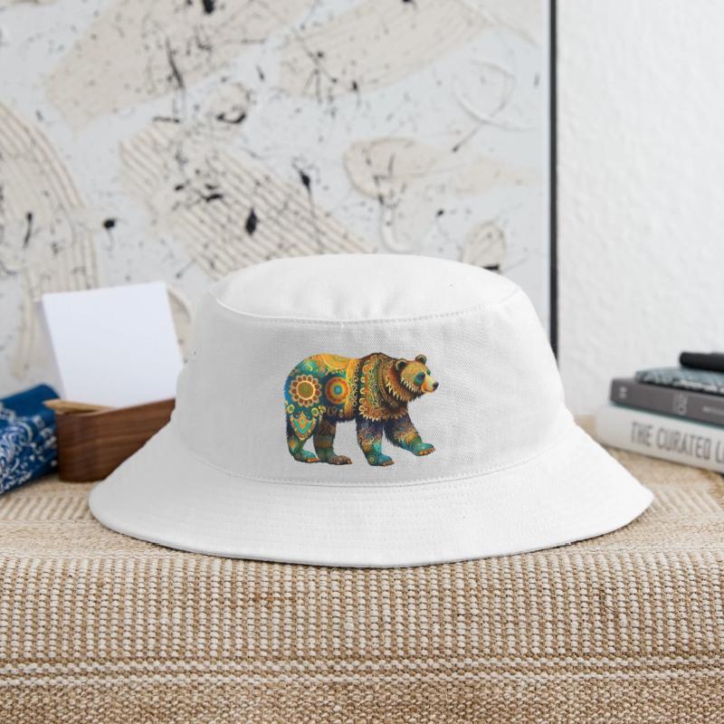 Wild Bear Watercolor Colorful Nature Outdoor 5