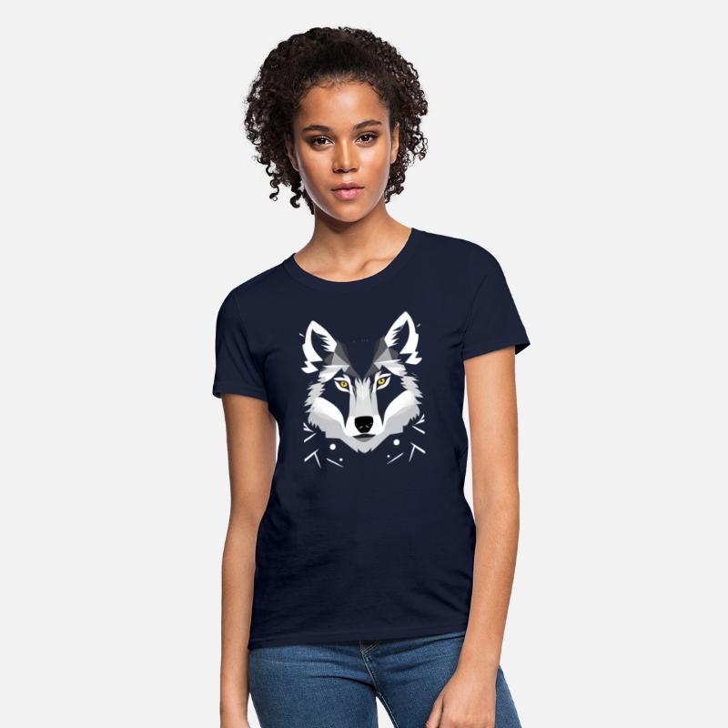 Wild Spirit Wolf Head - Nature-Inspired Fashion
