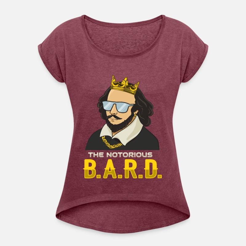 William Shakespeare with Crown Design