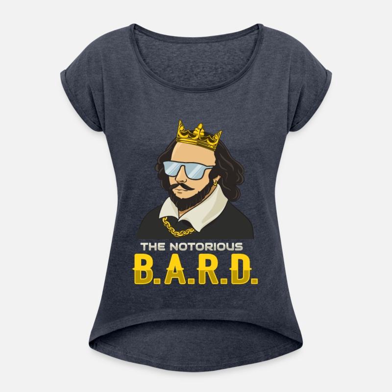 William Shakespeare with Crown Design