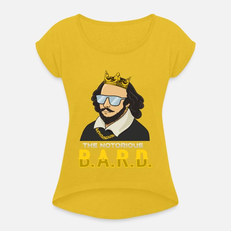 William Shakespeare with Crown Design