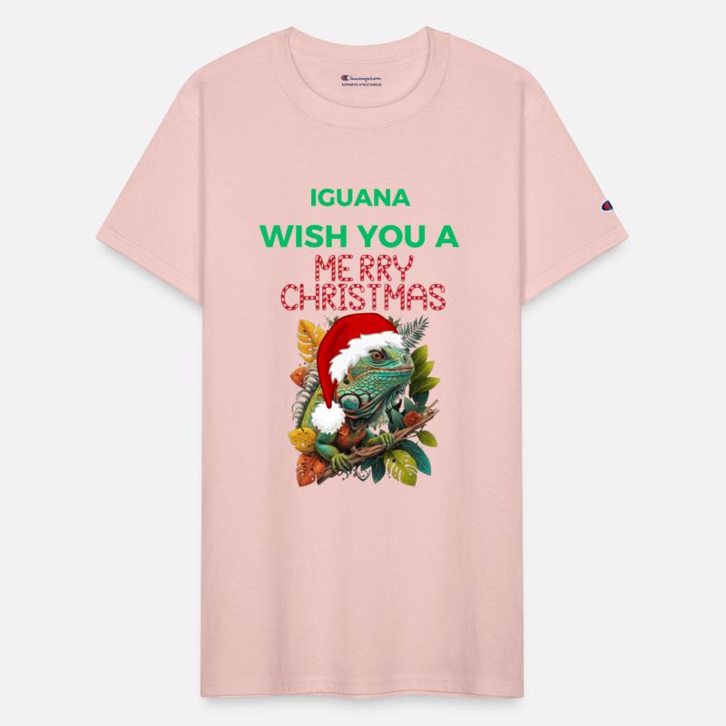 WISH YOU A IGUANA MERRY CHRISTMAS