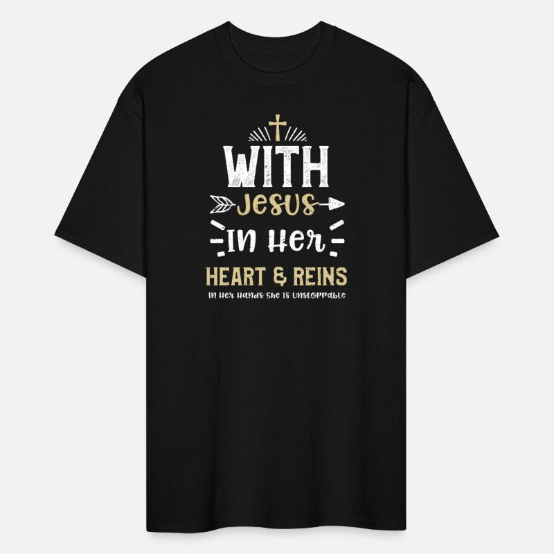 With Jesus In Her Heart & Reins...