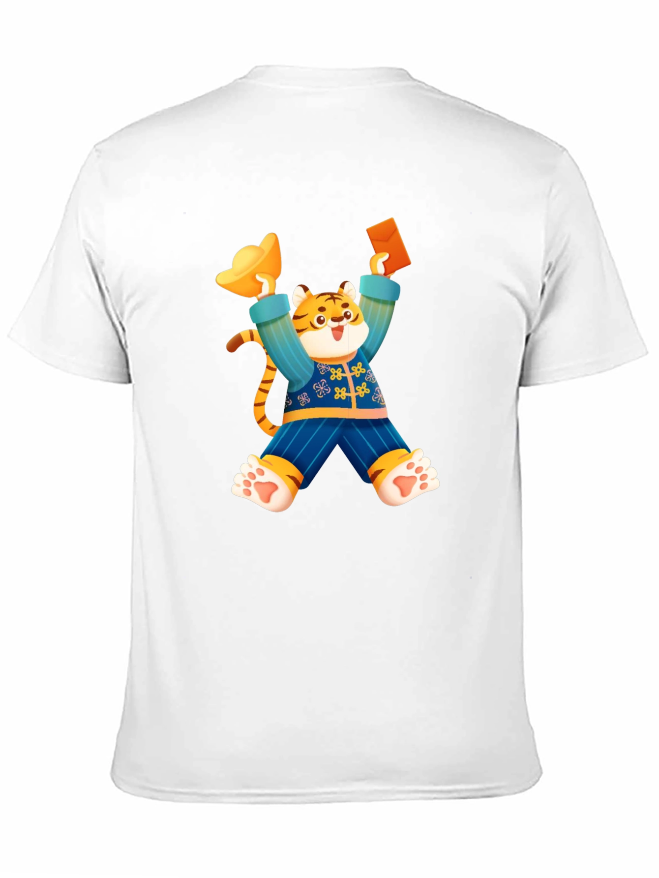 Festive Tiger Graphic Tee - Year of the Tiger