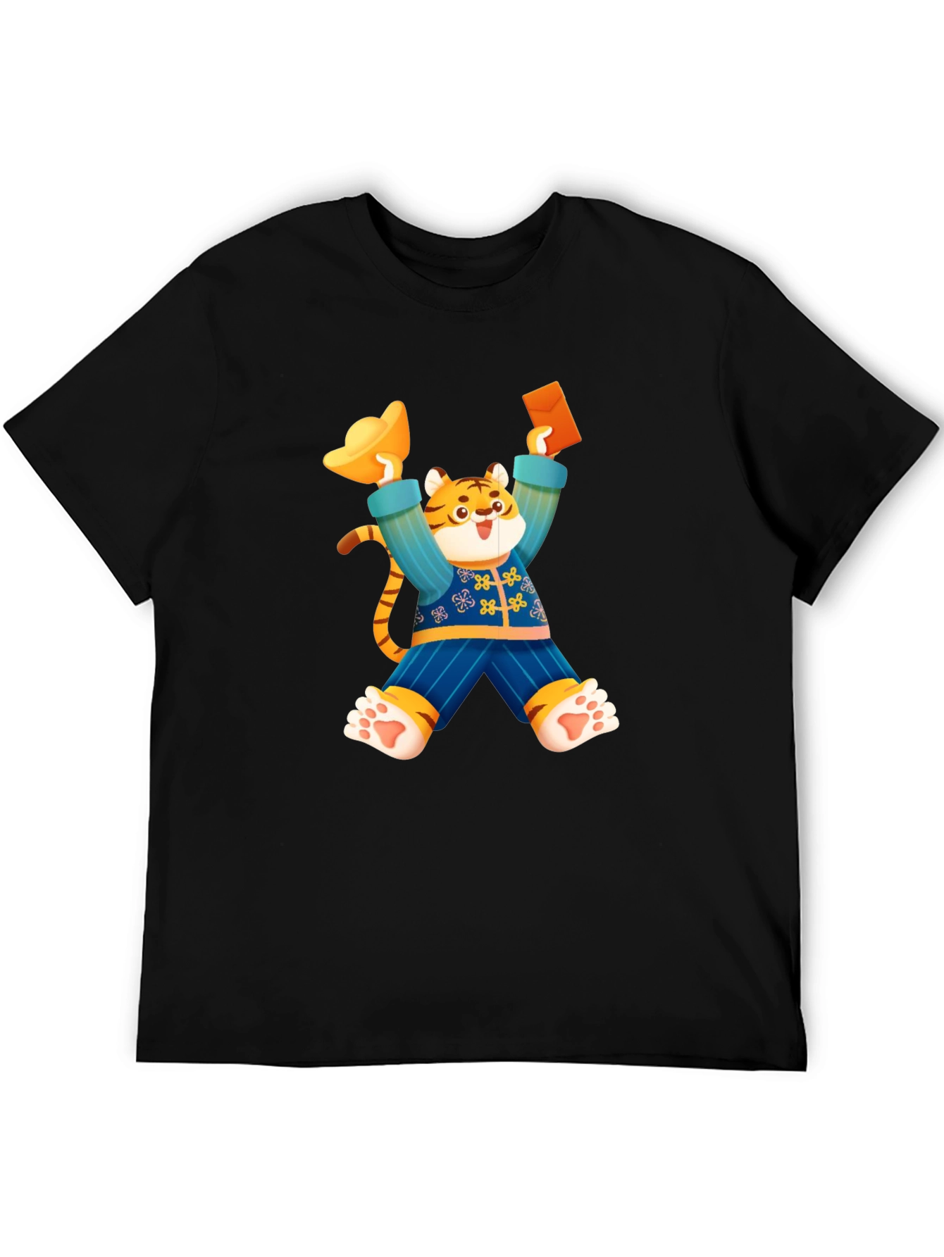 Festive Tiger Graphic Tee - Year of the Tiger