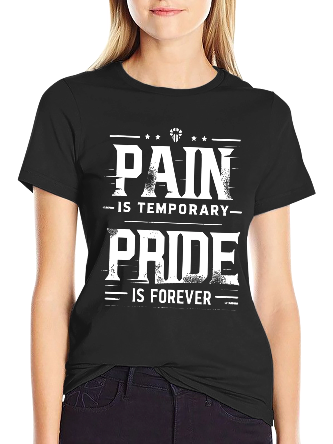 Pain is Temporary Pride Forever Graphic Tee