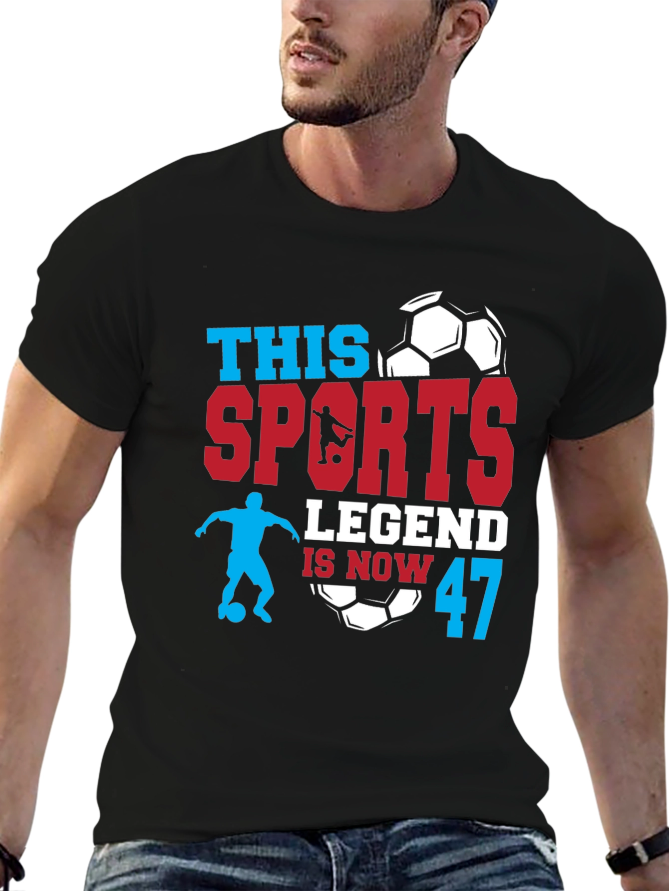 Sports Legend 47 Soccer T-Shirt
