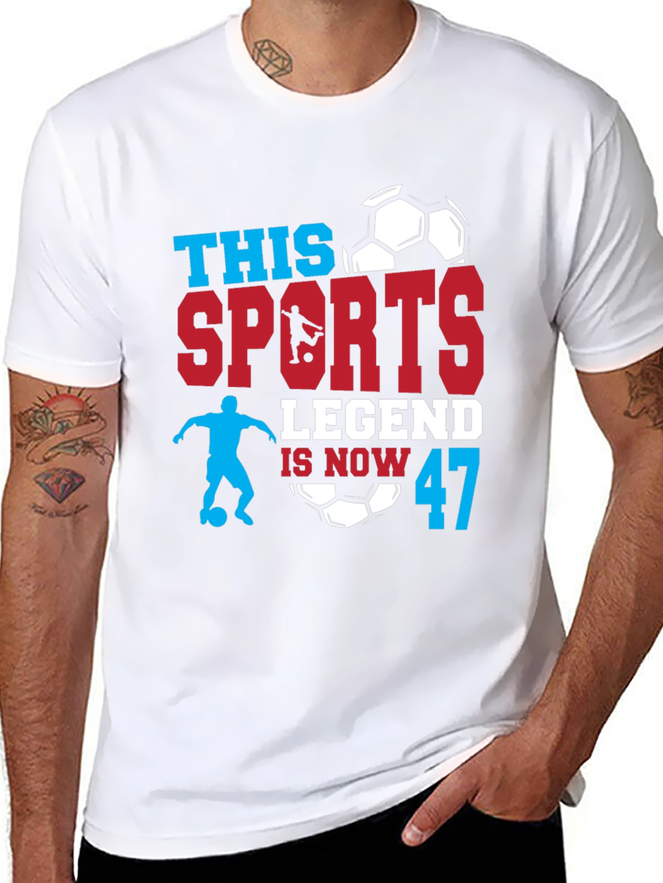 Sports Legend 47 Soccer T-Shirt