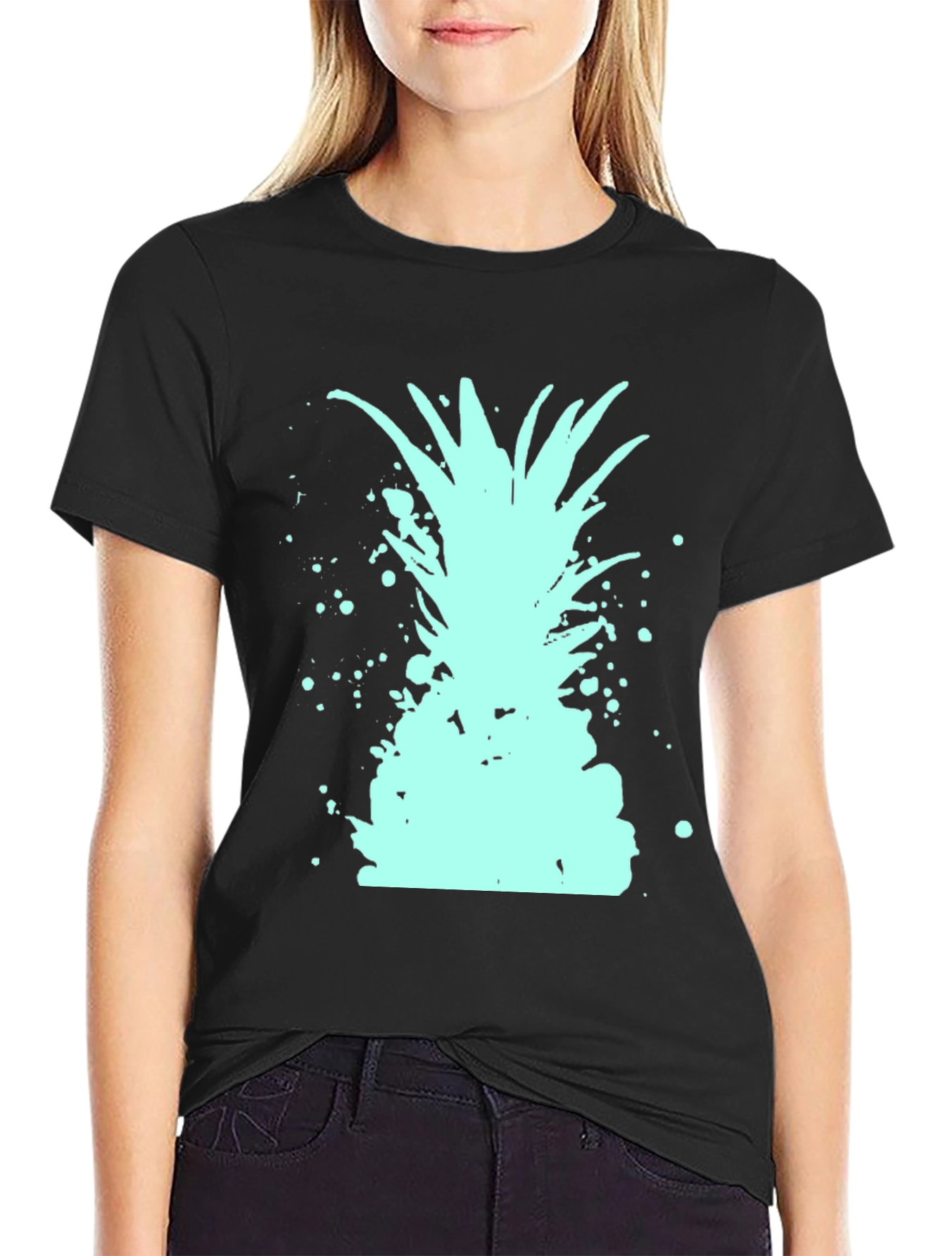 Cool Pineapple Graphic T-Shirt