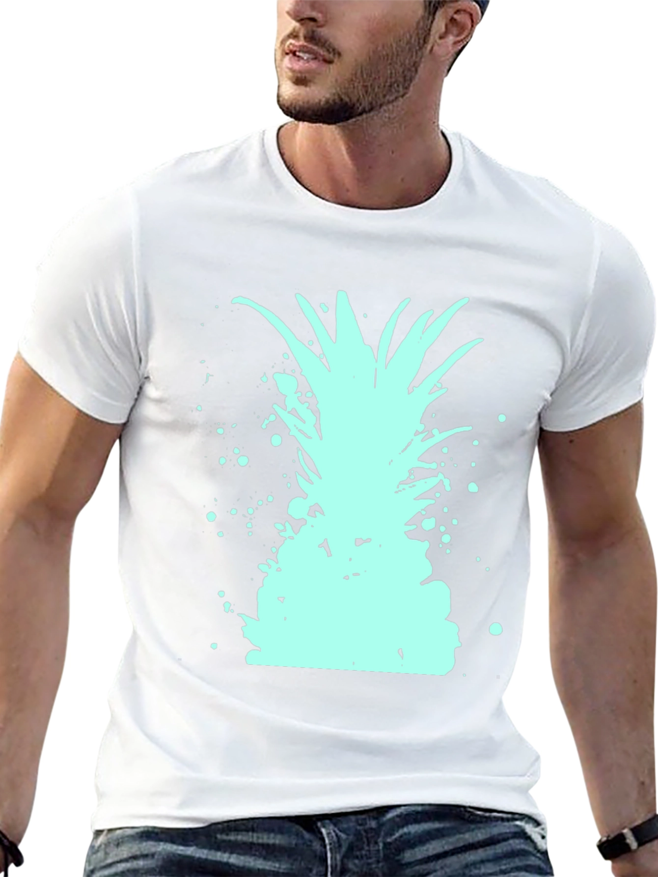 Cool Pineapple Graphic T-Shirt