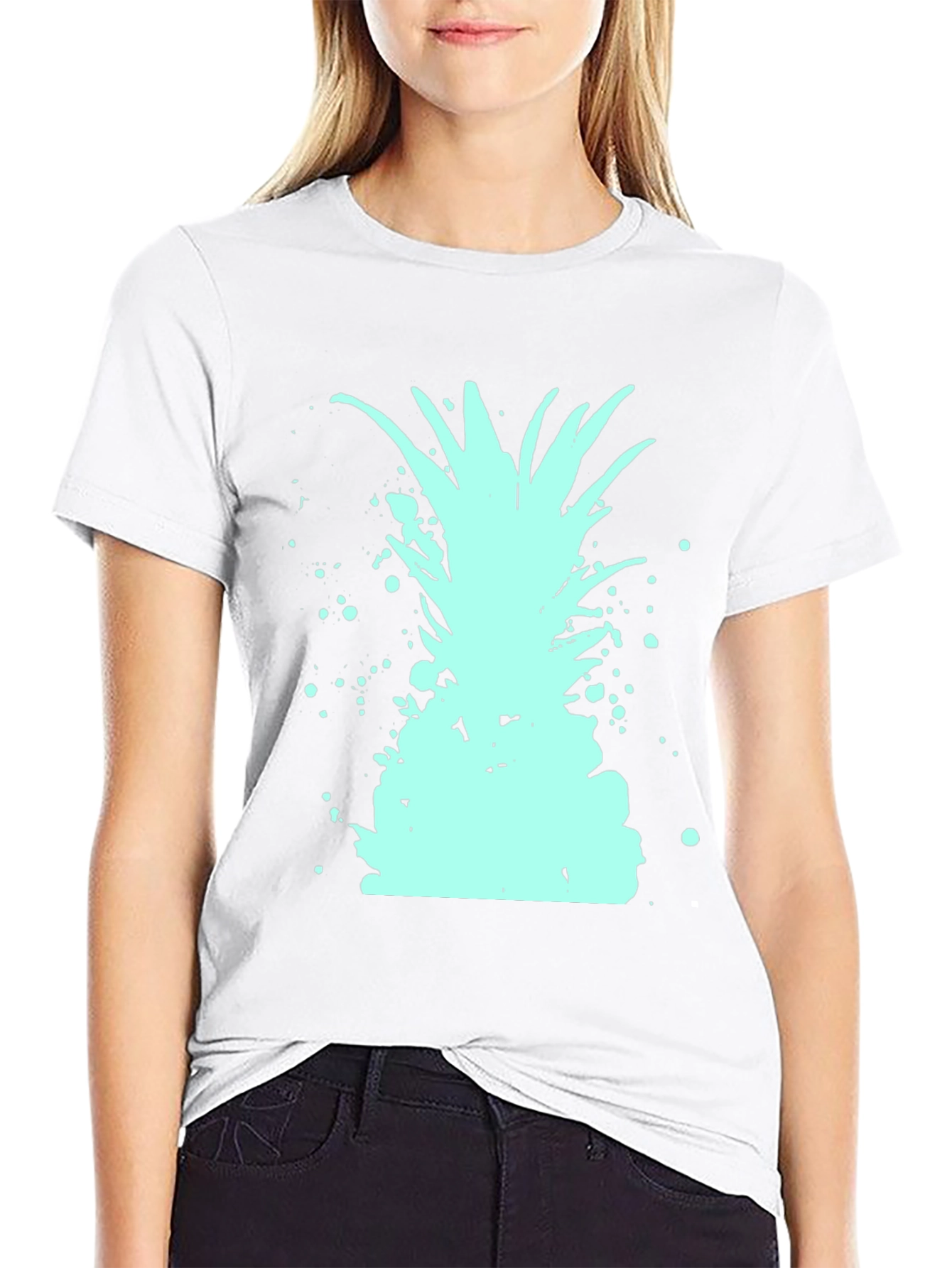 Cool Pineapple Graphic T-Shirt