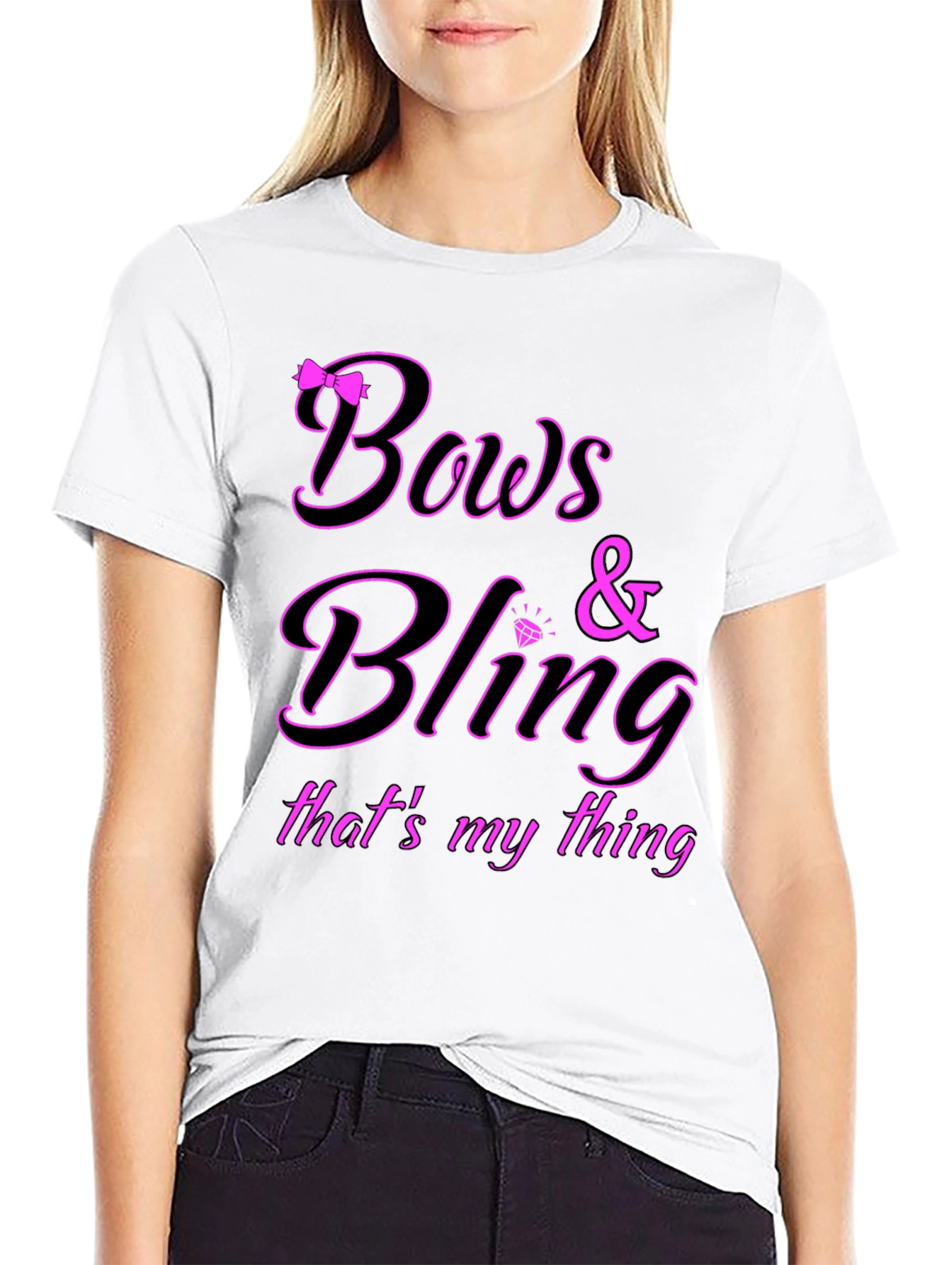 Bows & Bling T-Shirt - Thats My Thing!