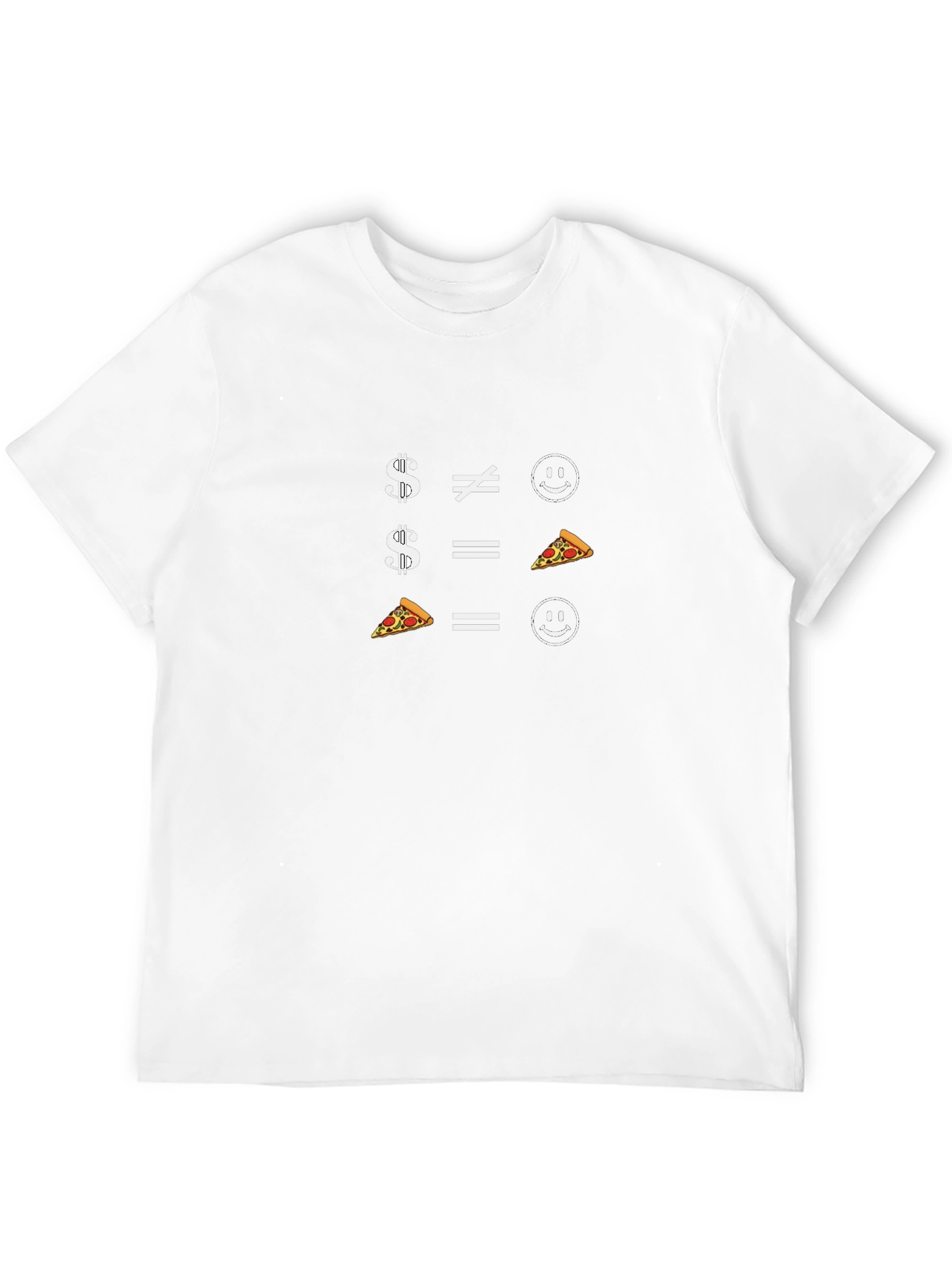 Pizza = Happiness Graphic Tee