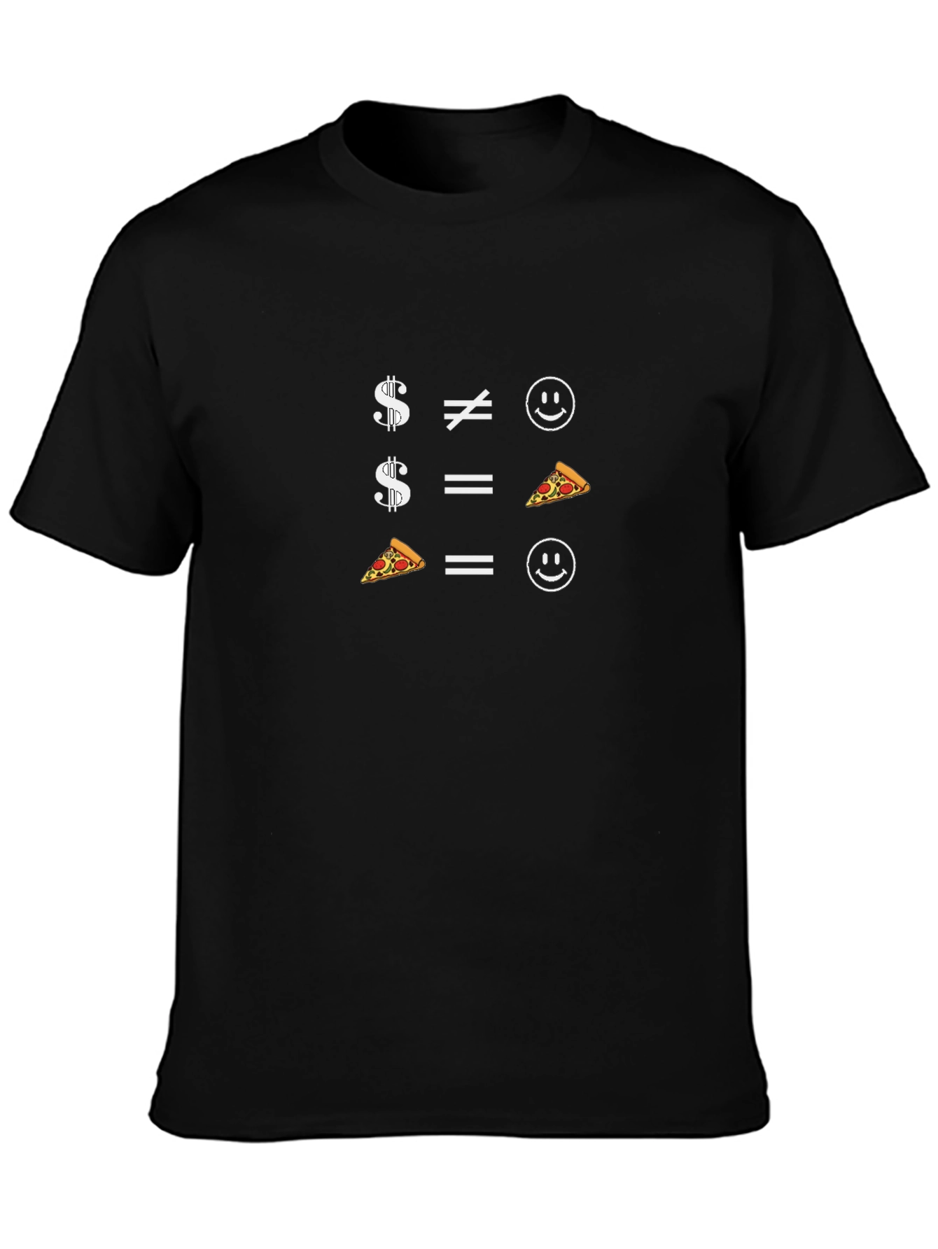 Pizza = Happiness Graphic Tee