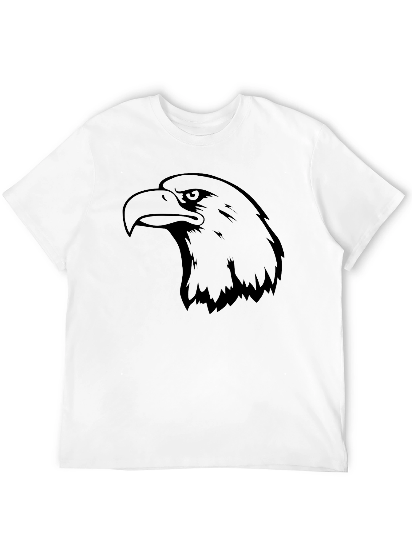 Black Eagle Graphic T-Shirt - Stylish Mens Apparel