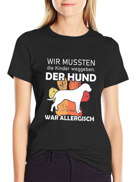 Funny Dog Allergy T-Shirt