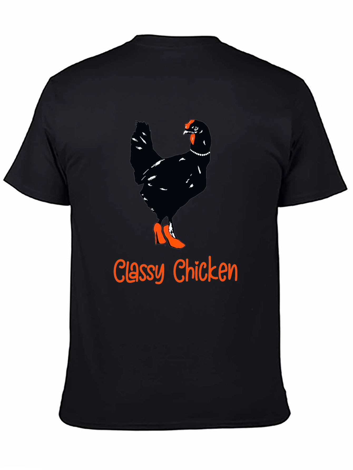 Classy Chicken Graphic Tee - Fun Animal Humor
