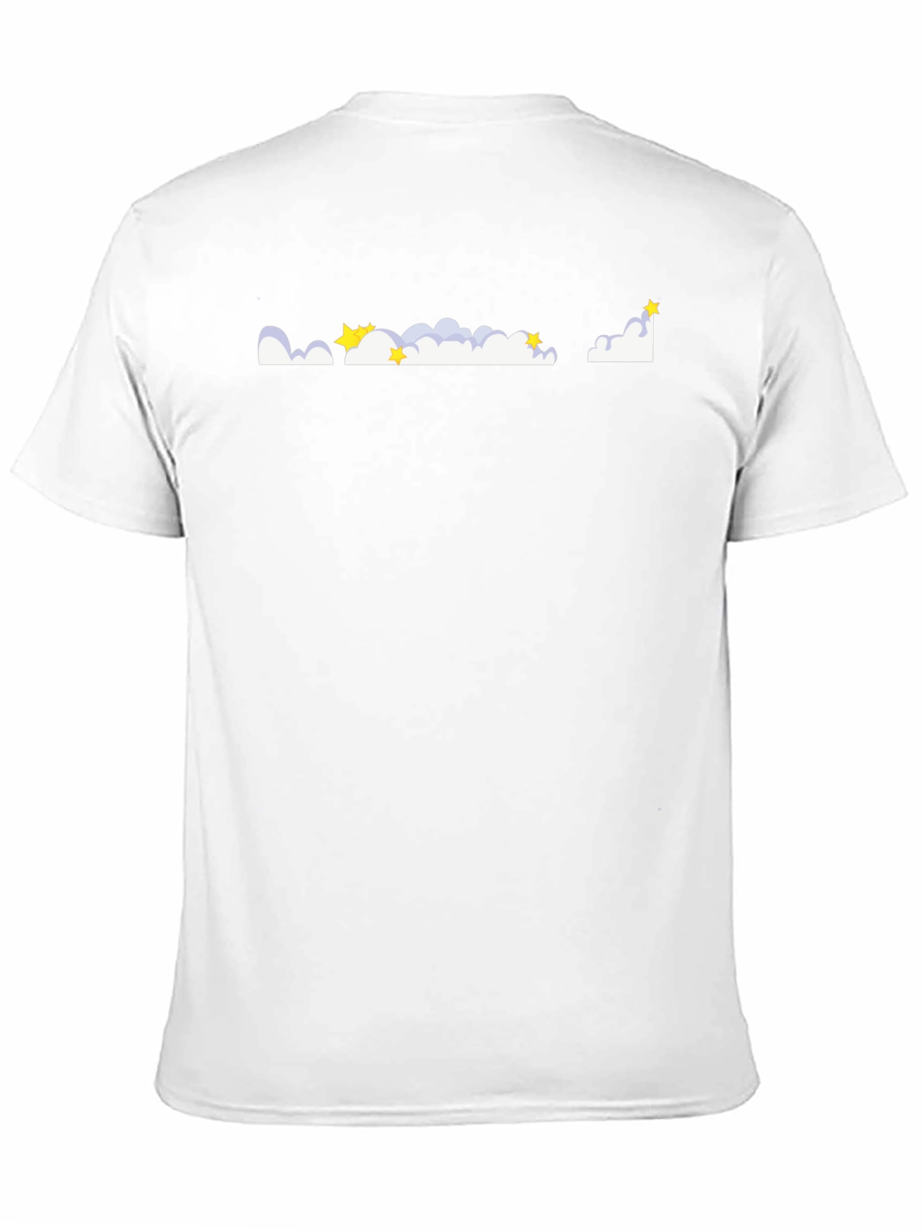 Starry Night T-Shirt - Whimsical Cloud Design