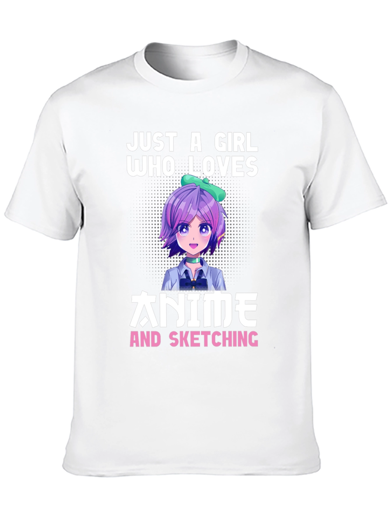 Just A Girl Who Loves Anime T-Shirt