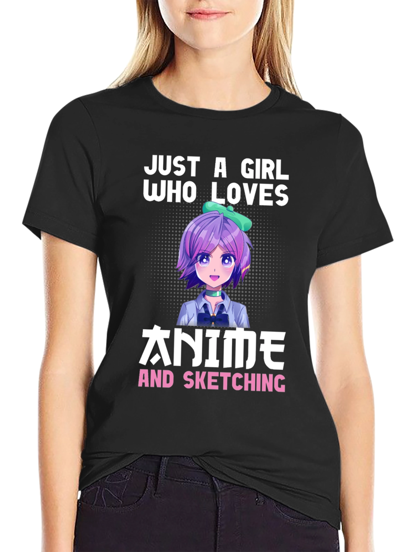 Just A Girl Who Loves Anime T-Shirt