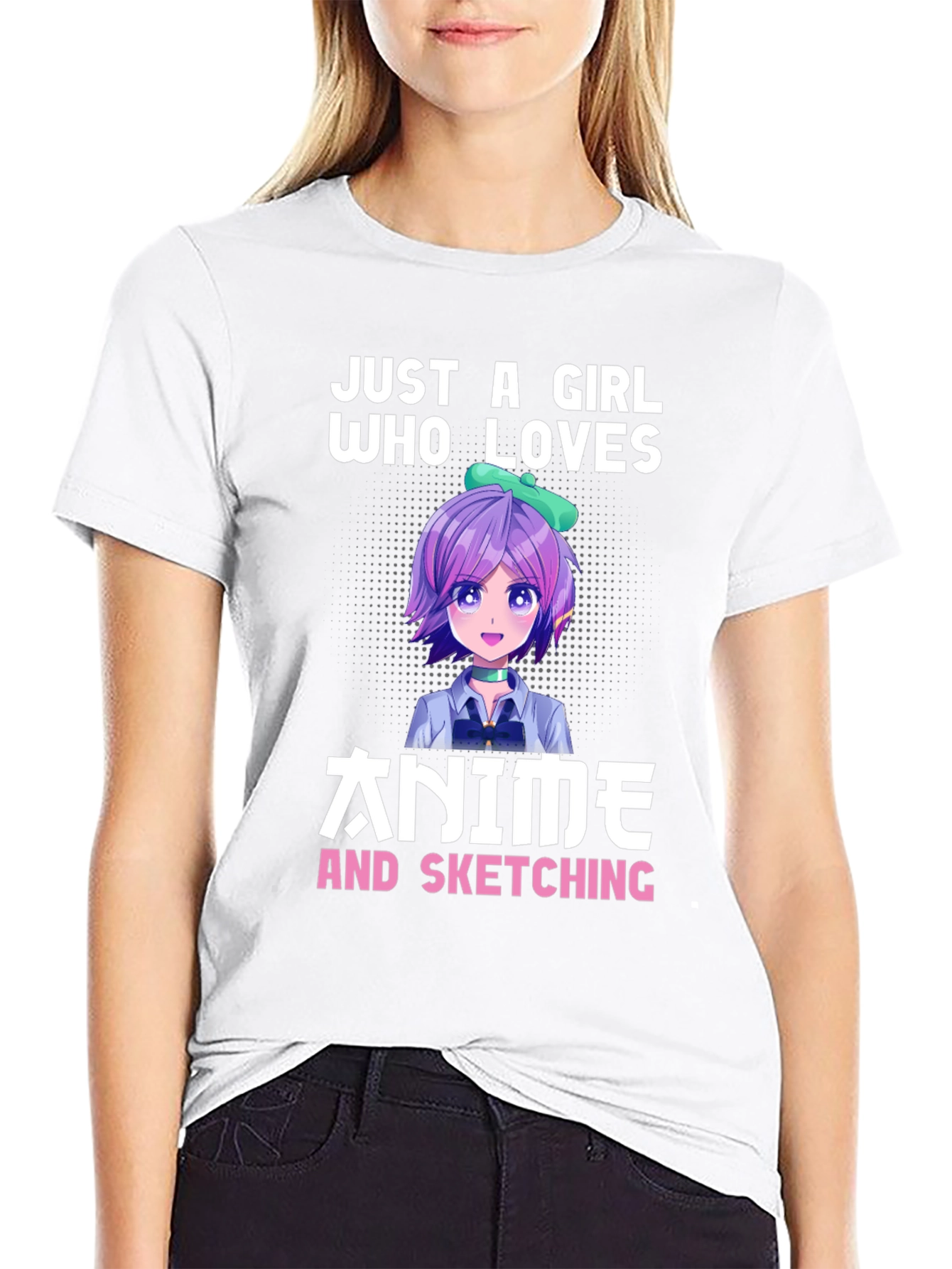 Just A Girl Who Loves Anime T-Shirt