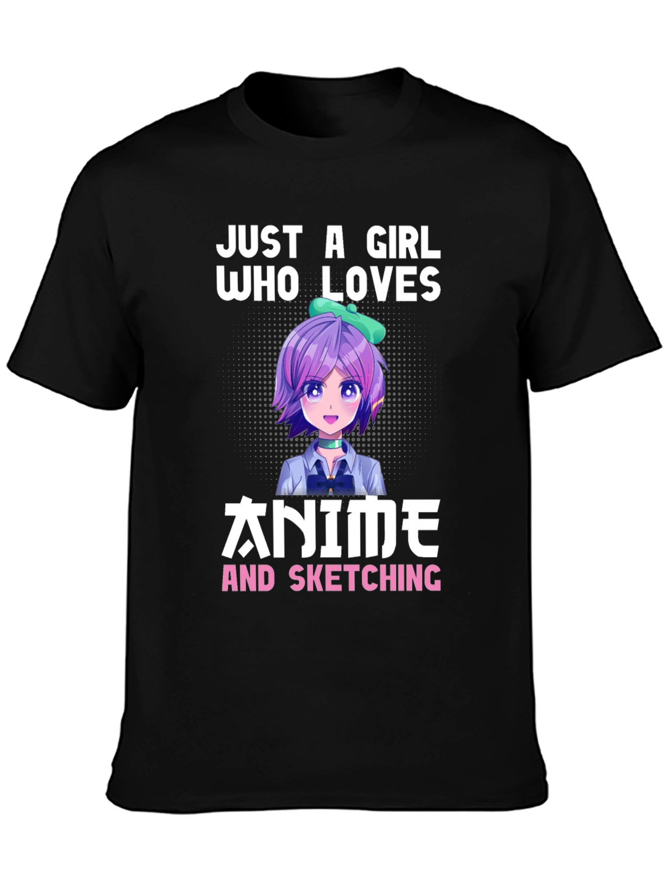 Just A Girl Who Loves Anime T-Shirt