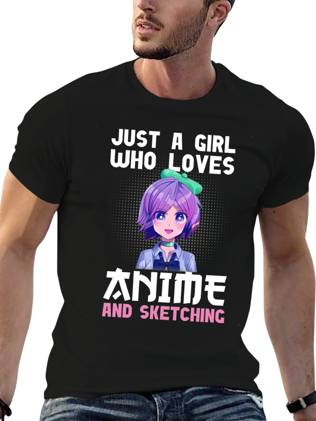 Just A Girl Who Loves Anime T-Shirt