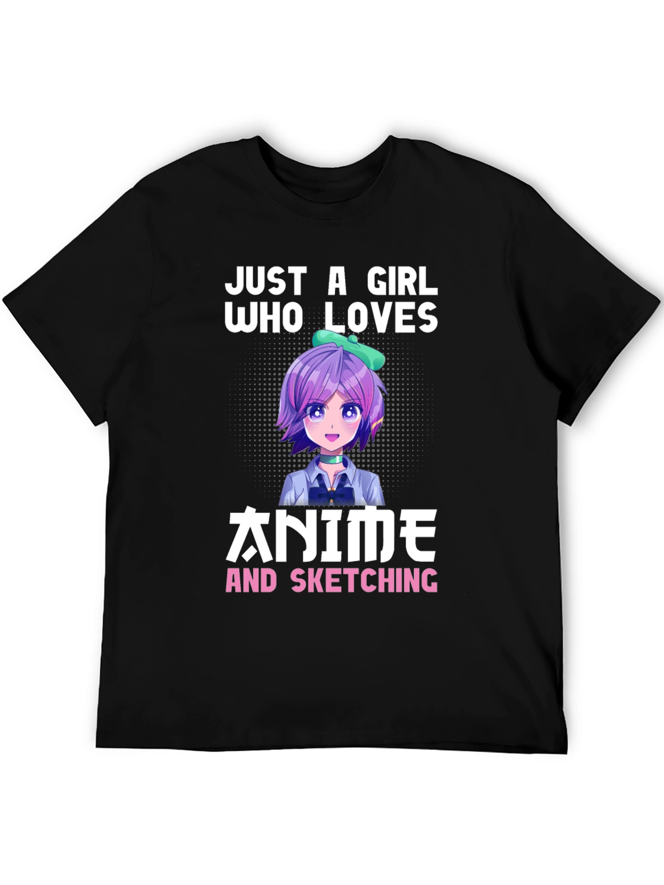 Just A Girl Who Loves Anime T-Shirt