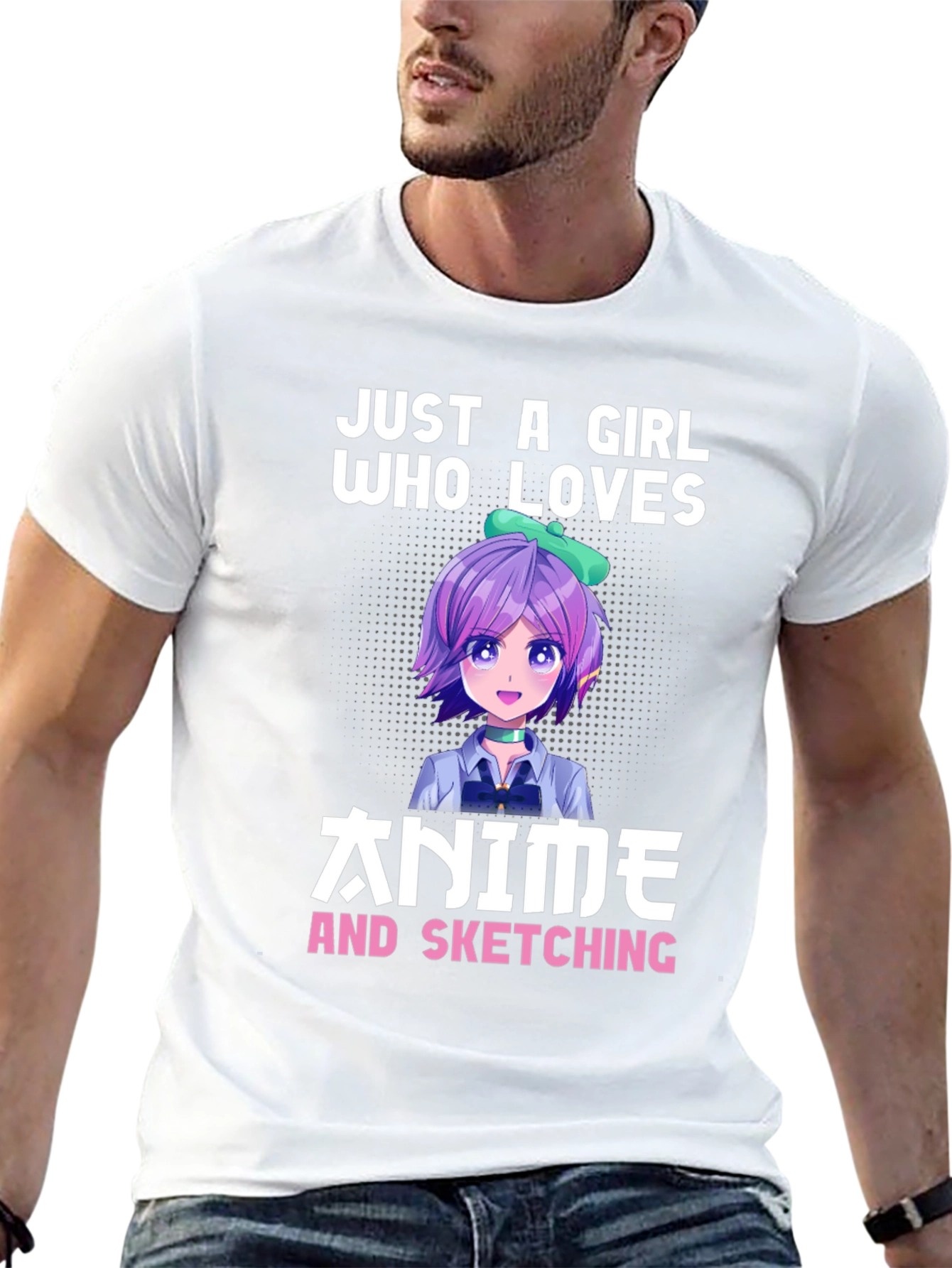 Just A Girl Who Loves Anime T-Shirt