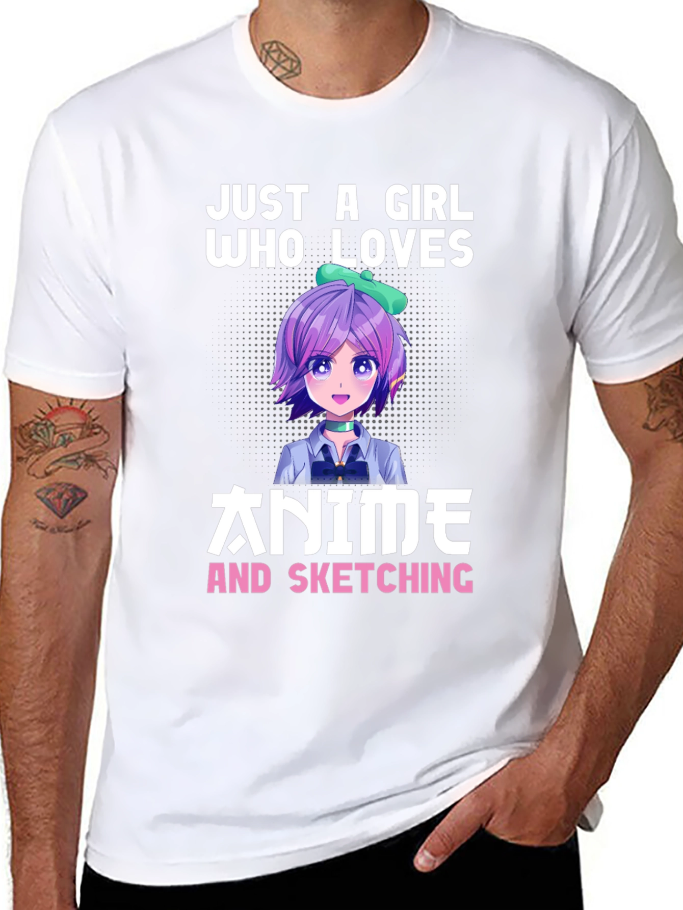 Just A Girl Who Loves Anime T-Shirt