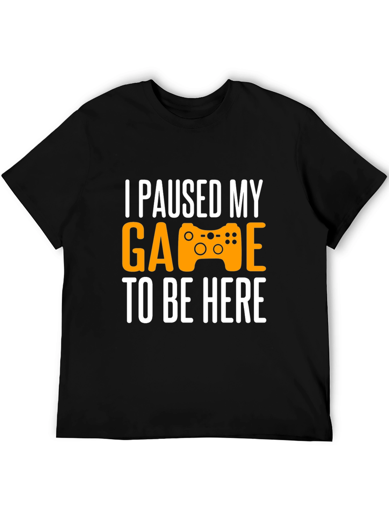 I Paused My Game Graphic Tee - Gamer Shirt