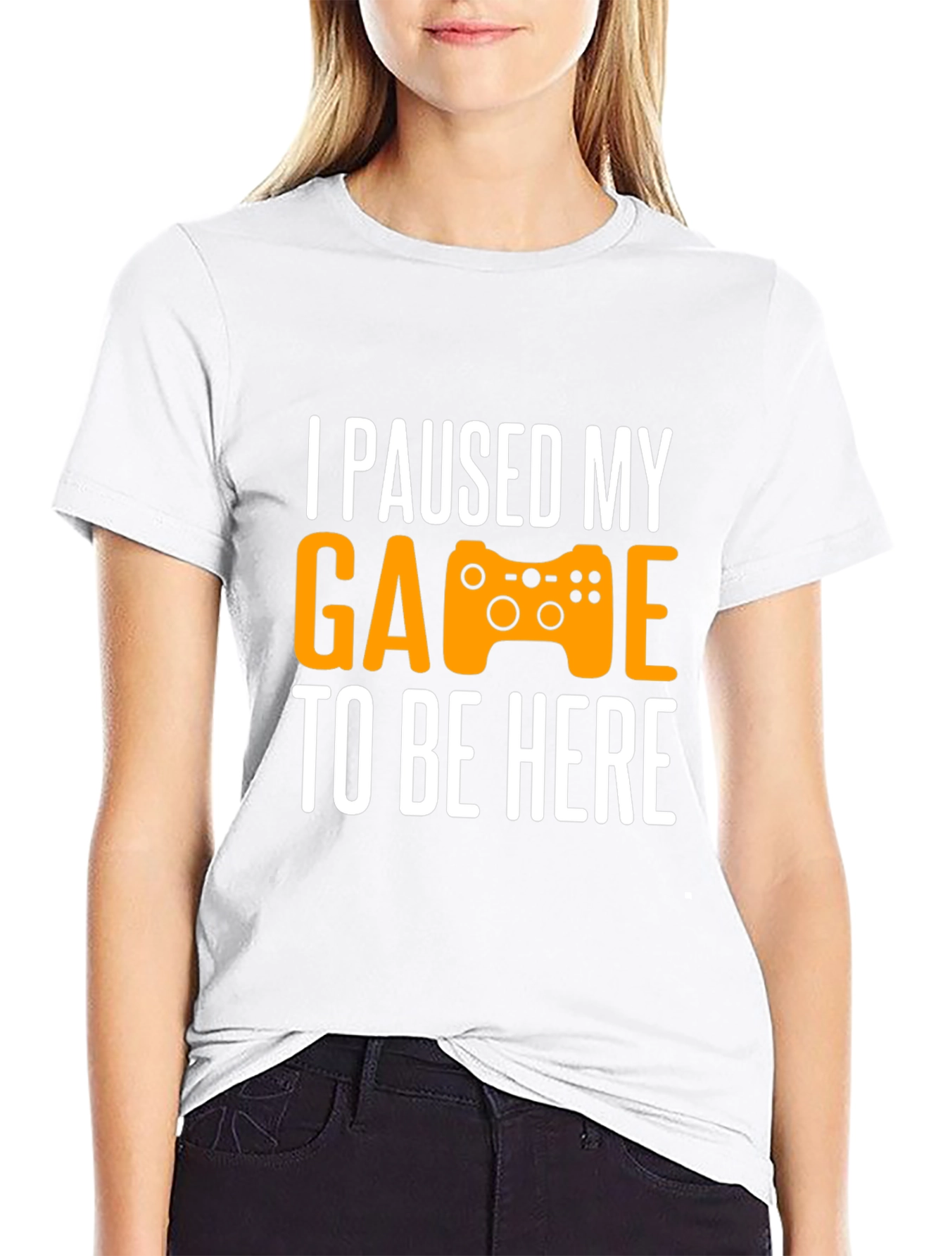 I Paused My Game Graphic Tee - Gamer Shirt