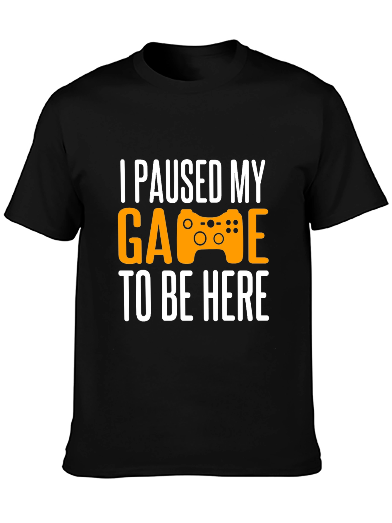 I Paused My Game Graphic Tee - Gamer Shirt