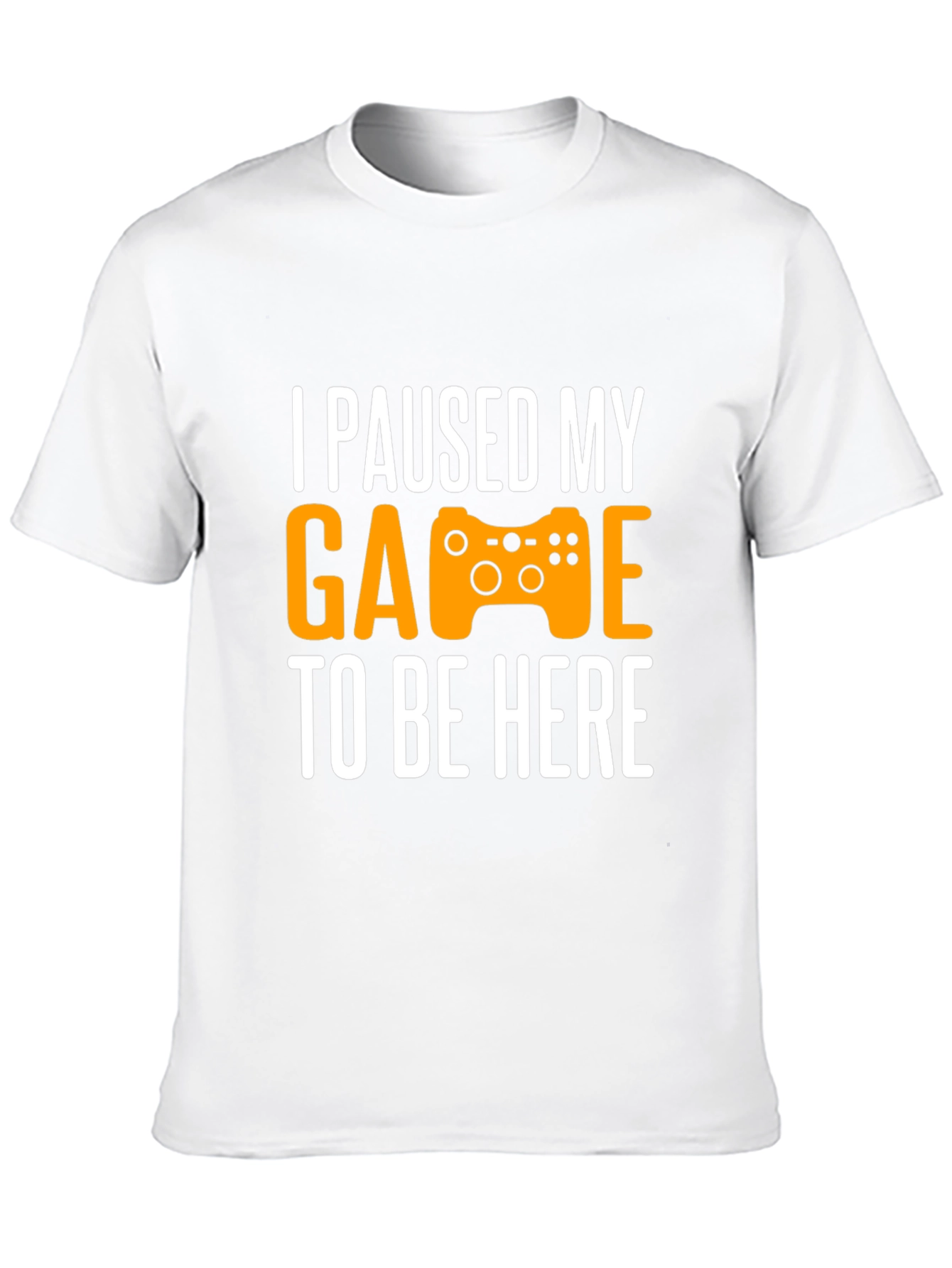 I Paused My Game Graphic Tee - Gamer Shirt