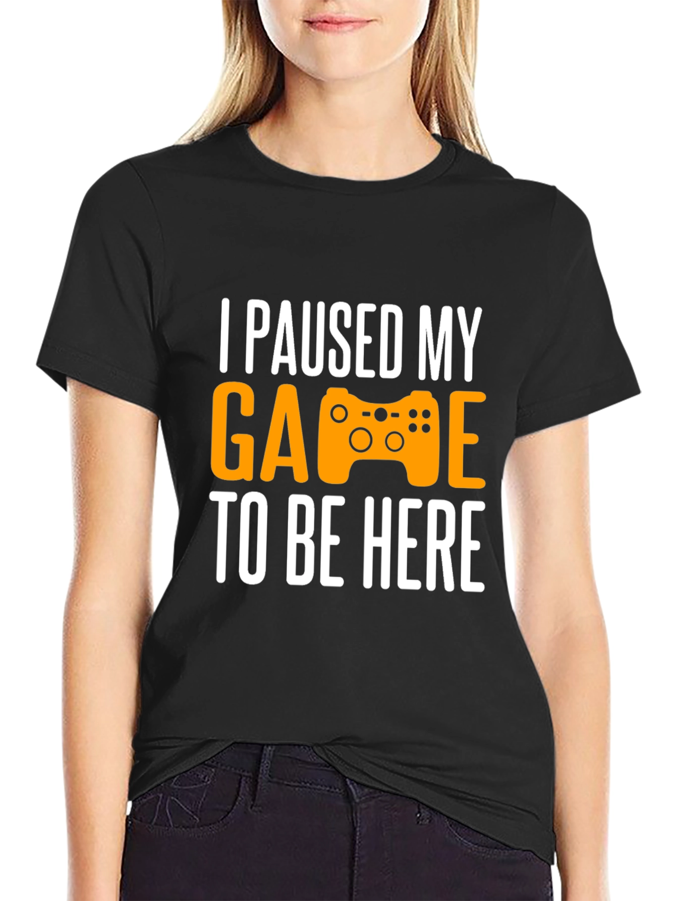 I Paused My Game Graphic Tee - Gamer Shirt